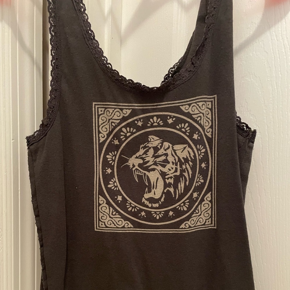 Free People Tiger Tank Top